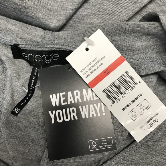 NWT Energie “ Live For The Run” Tank XS - Picture 6 of 6